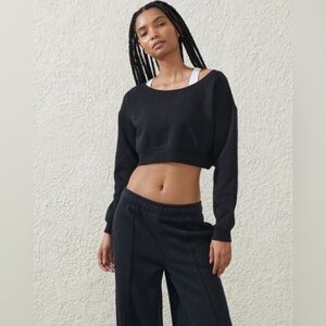 Cotton On | Cropped Fleece Crew